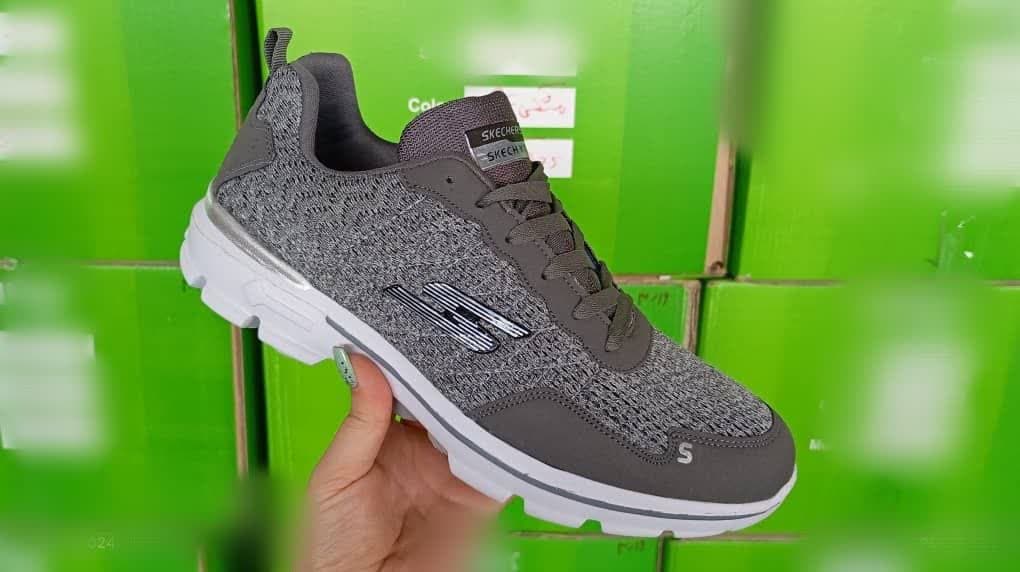 کفش  ماساژوری طوسی پیاده روی